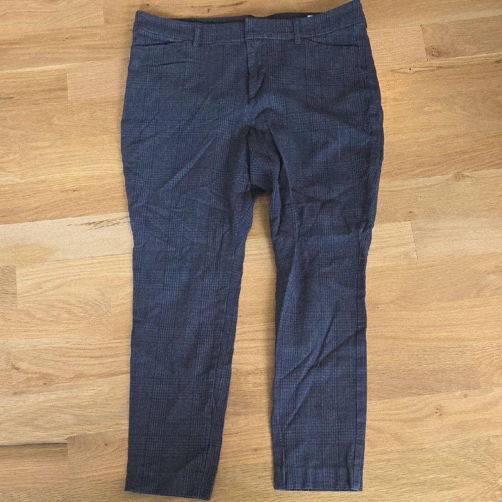 Old Navy Women's Plaid Work Pants